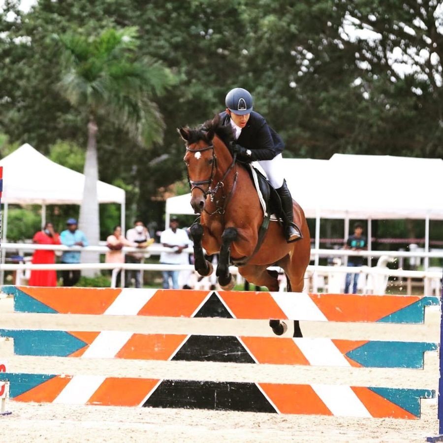 Kekhriesilie Rio at the FEI World Jumping Challenge 2020 (South Zone) held in Bangalore earlier this month.